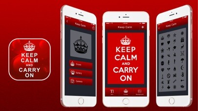 Emulate iPhone app Keep Calm- keep clam creator using MyAndroid Emulate iPhone app Keep Calm- keep clam creator using MyAndroid