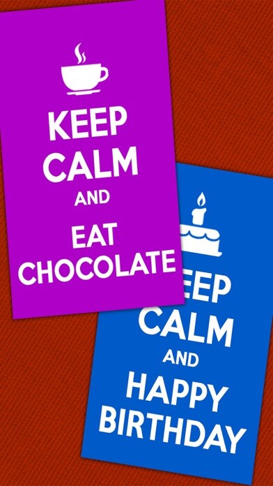 Emulate iPhone app Keep Calm poster generator - make your own memes using MyAndroid Emulate iPhone app Keep Calm poster generator - make your own memes using MyAndroid