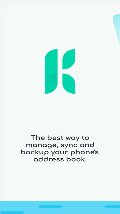 Emulate iPhone app Keep Contacts using MyAndroid