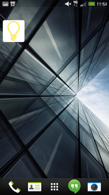 Emulate Android APK Keep display on Widget