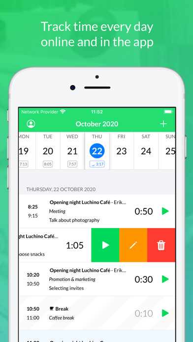 Emulate iPhone app Keeping – Easy Time Tracker using MyAndroid Emulate iPhone app Keeping – Easy Time Tracker using MyAndroid