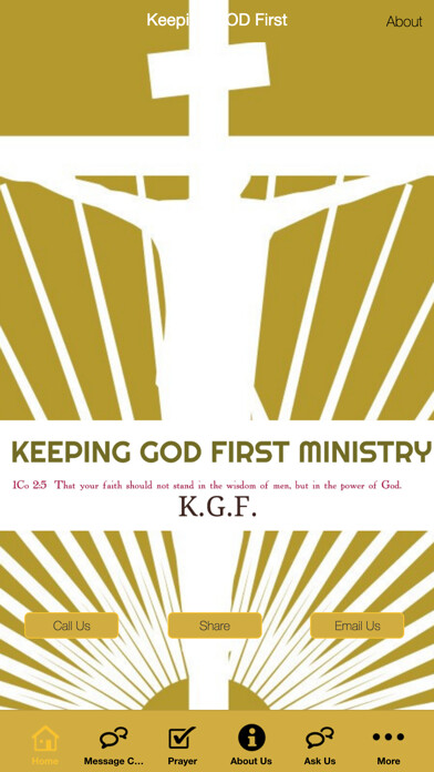 Emulate iPhone app Keeping GOD First App using MyAndroid Emulate iPhone app Keeping GOD First App using MyAndroid