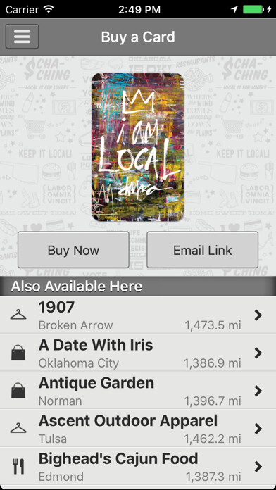 Emulate iPhone app Keep It Local OK using MyAndroid Emulate iPhone app Keep It Local OK using MyAndroid
