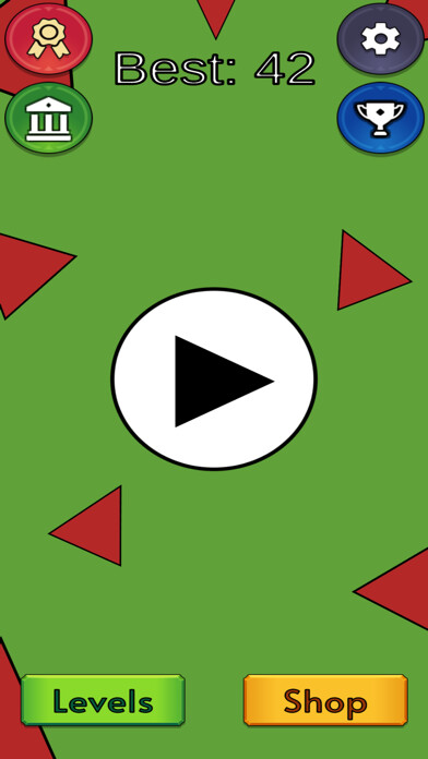 Emulate iPhone app Keep It Up!:Arcade Game using MyAndroid