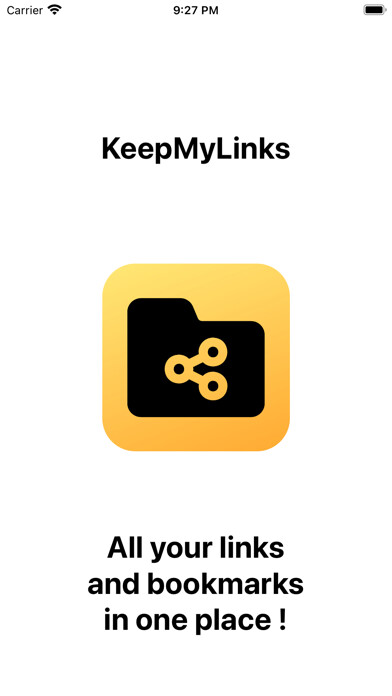 Emulate iPhone app KeepMyLinks using MyAndroid Emulate iPhone app KeepMyLinks using MyAndroid