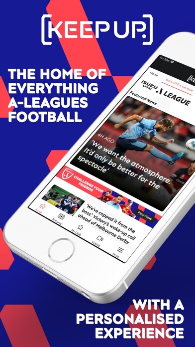 Emulate iPhone app KEEPUP A-Leagues Football using MyAndroid Emulate iPhone app KEEPUP A-Leagues Football using MyAndroid