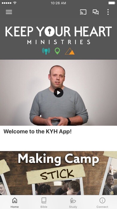 Emulate iPhone app Keep Your Heart Ministries using MyAndroid Emulate iPhone app Keep Your Heart Ministries using MyAndroid