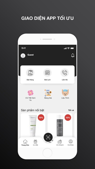 Emulate iPhone app Kefi.Skinlab using MyAndroid Emulate iPhone app Kefi.Skinlab using MyAndroid