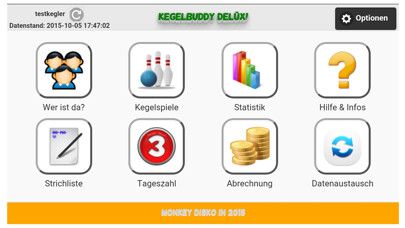 Emulate iPhone app Kegelbuddy delüx (ninepin) using MyAndroid Emulate iPhone app Kegelbuddy delüx (ninepin) using MyAndroid