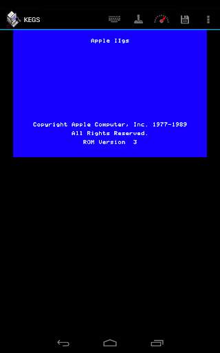 Emulate Android APK KEGS IIgs Emulator