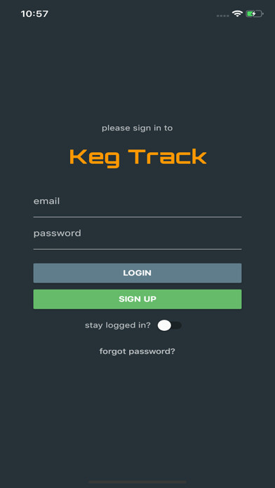 Emulate iPhone app Keg Track using MyAndroid Emulate iPhone app Keg Track using MyAndroid