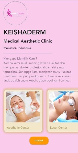 Run android online APK KEISHADERM Aesthetic Clinic from MyAndroid or emulate KEISHADERM Aesthetic Clinic using MyAndroid