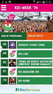 Emulate Android APK KEI-week App 2014 Emulate Android APK KEI-week App 2014
