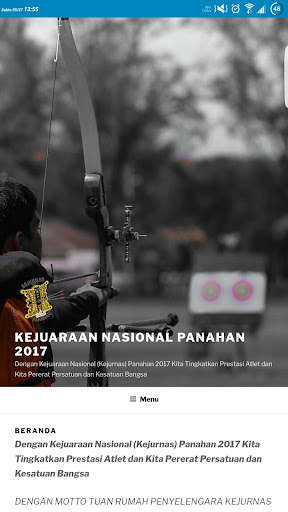 Run android online APK Kejurnas Panahan 2017 from MyAndroid or emulate Kejurnas Panahan 2017 using MyAndroid