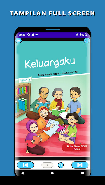 Run android online APK Kelas 1 Tema 4 Keluargaku from MyAndroid or emulate Kelas 1 Tema 4 Keluargaku using MyAndroid
