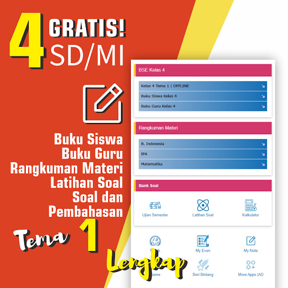 Run android online APK Kelas 4 SD MI Tema 1 from MyAndroid or emulate Kelas 4 SD MI Tema 1 using MyAndroid Run android online APK Kelas 4 SD MI Tema 1 from MyAndroid or emulate Kelas 4 SD MI Tema 1 using MyAndroid