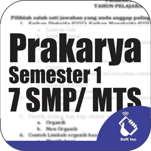 Emulate Android APK Kelas 7 SMP / MTS Mapel Seni Prakarya Semester 1