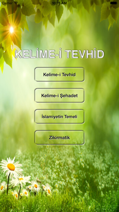 Emulate iPhone app Kelime -i Tevhid using MyAndroid Emulate iPhone app Kelime -i Tevhid using MyAndroid