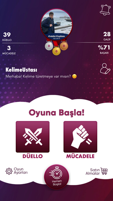 Emulate iPhone app Kelimeleşmek using MyAndroid Emulate iPhone app Kelimeleşmek using MyAndroid