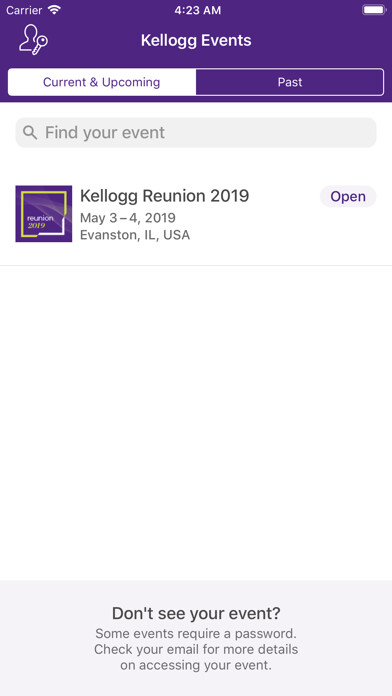 Emulate iPhone app Kellogg Events using MyAndroid Emulate iPhone app Kellogg Events using MyAndroid
