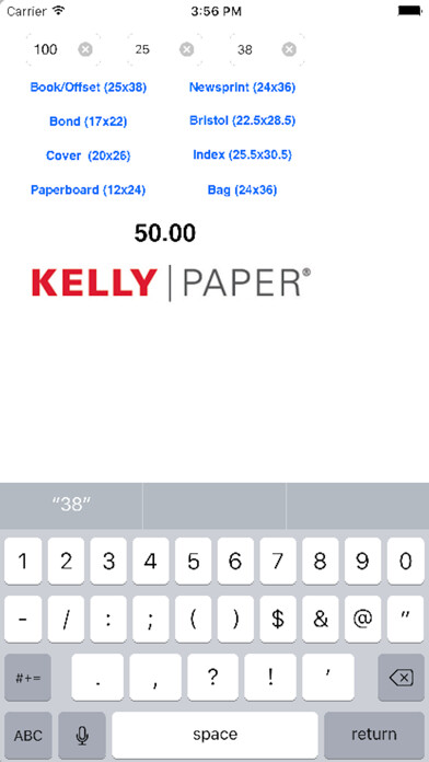 Emulate iPhone app Kelly Paper M to Basis Weight using MyAndroid Emulate iPhone app Kelly Paper M to Basis Weight using MyAndroid