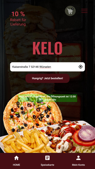 Emulate iPhone app Kelo-Grillhaus using MyAndroid Emulate iPhone app Kelo-Grillhaus using MyAndroid