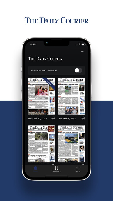 Emulate iPhone app Kelowna Daily Courier using MyAndroid Emulate iPhone app Kelowna Daily Courier using MyAndroid