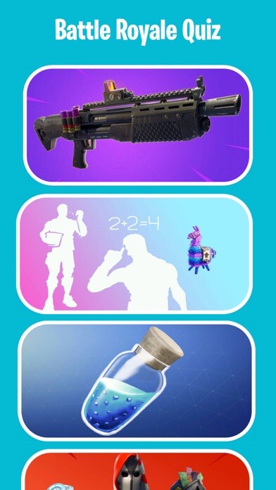 Emulate iPhone app Kemo Quiz Fortnite using MyAndroid