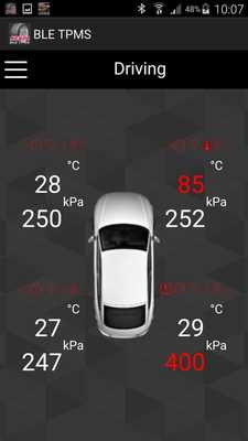 Emulate Android APK KENDA BLE TPMS