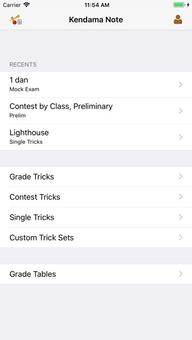 Emulate iPhone app Kendama Note using MyAndroid