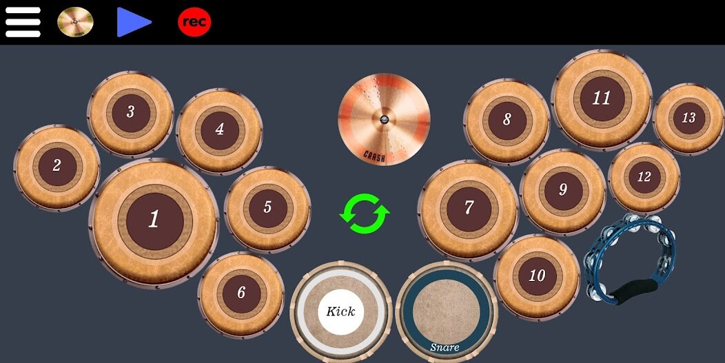 Run android online APK Kendang Drum 2022 from MyAndroid or emulate Kendang Drum 2022 using MyAndroid