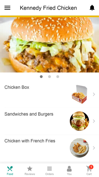 Emulate iPhone app Kennedy Fried Chicken using MyAndroid Emulate iPhone app Kennedy Fried Chicken using MyAndroid