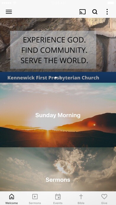 Emulate iPhone app Kennewick First Presbyterian using MyAndroid Emulate iPhone app Kennewick First Presbyterian using MyAndroid