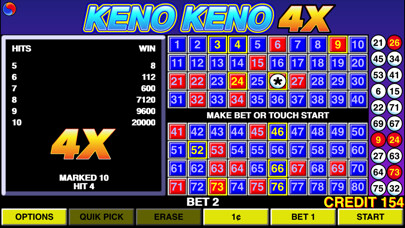 Emulate iPhone app Keno Keno 4X using MyAndroid Emulate iPhone app Keno Keno 4X using MyAndroid