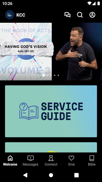 Run android online APK Kenosha City Church from MyAndroid or emulate Kenosha City Church using MyAndroid