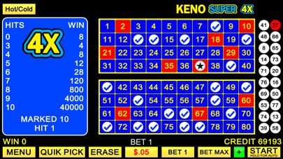 Emulate iPhone app Keno Super 4X using MyAndroid
