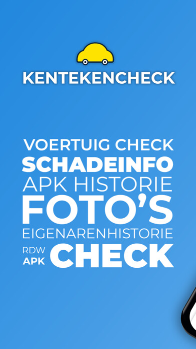 Emulate iPhone app KentekenCheck.nl using MyAndroid