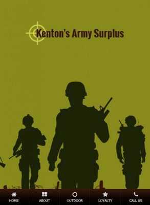 Emulate Android APK Kentons Army Surplus