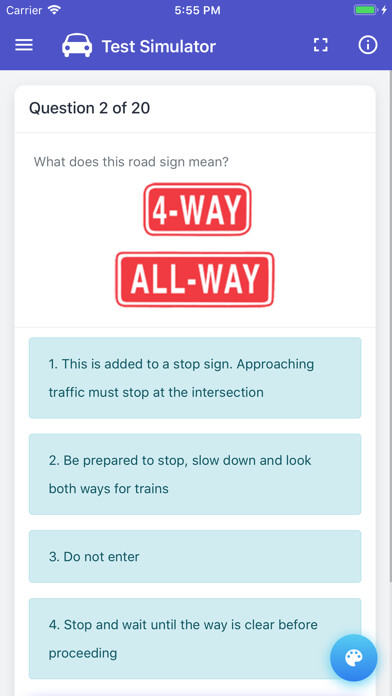 Emulate iPhone app Kentucky DMV Permit Test using MyAndroid Emulate iPhone app Kentucky DMV Permit Test using MyAndroid