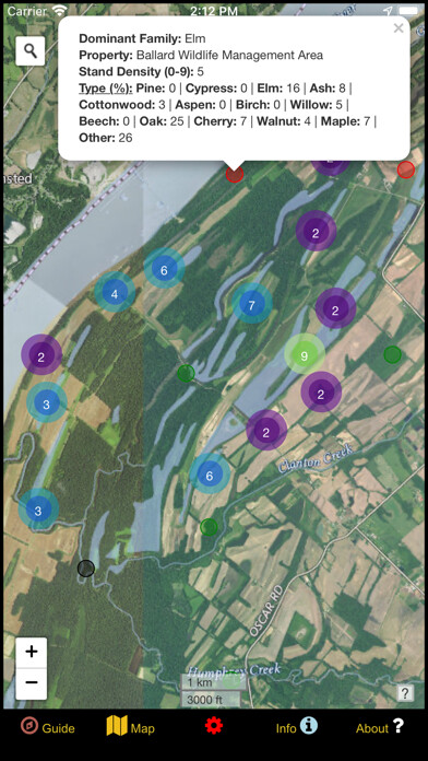 Emulate iPhone app Kentucky Mushroom Forager Map! using MyAndroid