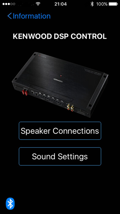Emulate iPhone app KENWOOD DSP CONTROL using MyAndroid Emulate iPhone app KENWOOD DSP CONTROL using MyAndroid
