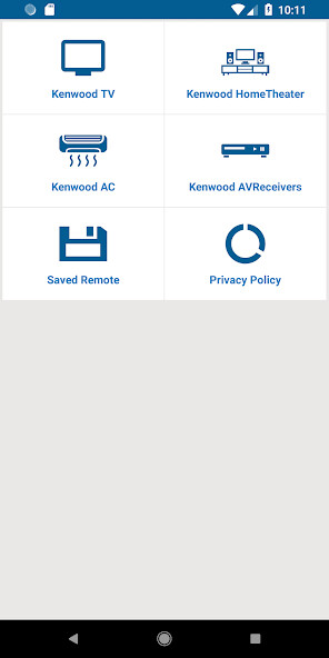 Run android online APK Kenwood Universal Remote from MyAndroid or emulate Kenwood Universal Remote using MyAndroid