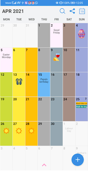 Run android online APK Kenya Calendar 2022 from MyAndroid or emulate Kenya Calendar 2022 using MyAndroid