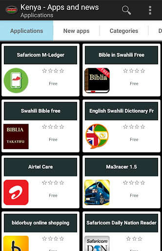 Run android online APK Kenyan apps from MyAndroid or emulate Kenyan apps using MyAndroid