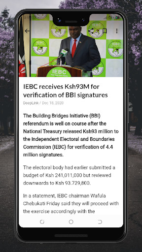 Run android online APK Kenya Today - Latest Breaking News In Kenya from MyAndroid or emulate Kenya Today - Latest Breaking News In Kenya using MyAndroid