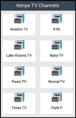 Emulate Android APK Kenya TV Channels