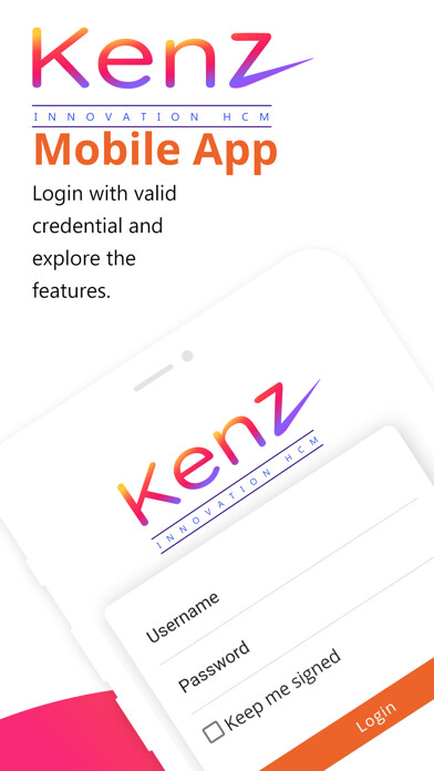 Emulate iPhone app Kenz Innovation HCM using MyAndroid Emulate iPhone app Kenz Innovation HCM using MyAndroid