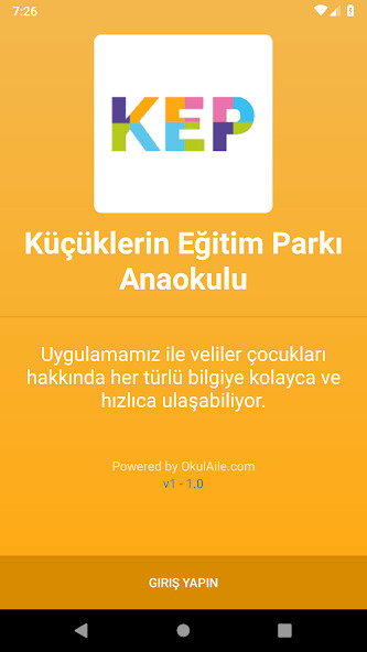 Run android online APK KEP - Küçüklerin Eğitim Parkı  from MyAndroid or emulate KEP - Küçüklerin Eğitim Parkı  using MyAndroid