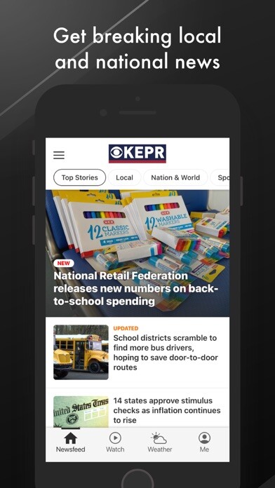Emulate iPhone app KEPR CBS 19 using MyAndroid Emulate iPhone app KEPR CBS 19 using MyAndroid