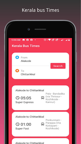 Run android online APK Kerala Bus Times : KSRTC Times from MyAndroid or emulate Kerala Bus Times : KSRTC Times using MyAndroid Run android online APK Kerala Bus Times : KSRTC Times from MyAndroid or emulate Kerala Bus Times : KSRTC Times using MyAndroid
